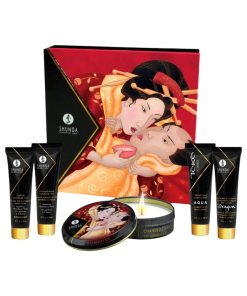 Geisha Sparkling Srawberry Wine citi Shunga Geisha Sparkling Srawberry Wine 5 dalių rinkinys