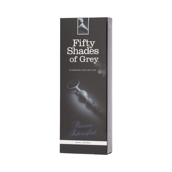 Pleasure Intensified Anal Beads anālie rotaļlietas 1 Fifty Shades of Grey Pleasure Intensified Anal Beads analiniai kamuoliukai
