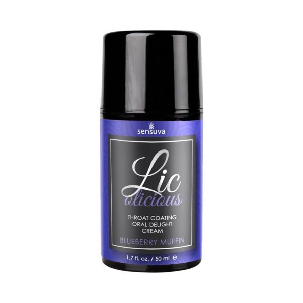 Lic Blueberry orālie lubrikanti Sensuva Lic Blueberry lubrikantas