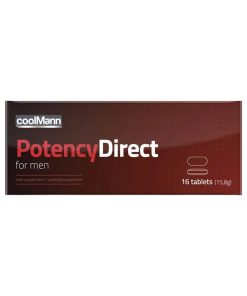 Potency Direct 16 gab. afrodiziaki CoolMann Potency Direct 16 vnt. maisto papildas