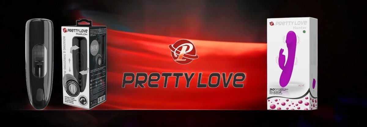 Dempsey Inflatable Rabbit Vibrator vibratori Pretty Love prekės ženklo puslapio iliustracija