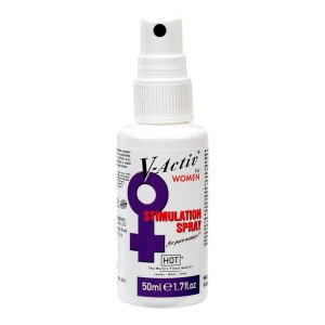 Woman Stimulation Spray afrodiziaki 2 V-Activ Stimulation spray purškiklis