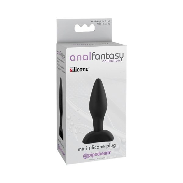 Mini Silicone Plug anālie rotaļlietas 1 Pipedream Anal Fantasy Mini Silicone Plug analinis kaištis