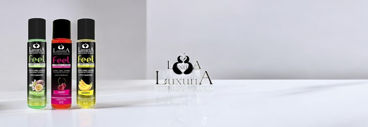 Feel Anal 60 ml lubrikanti LuxuriA prekės ženklo puslapio iliustracija