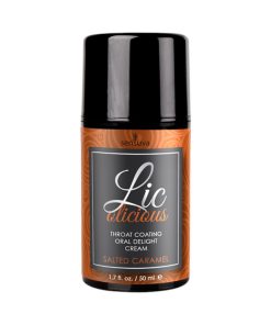 Lic Salted Caramel orālie lubrikanti Sensuva Lic Salted Caramel lubrikantas