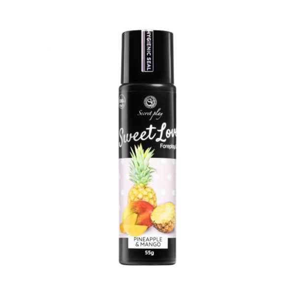 Pineapple & Mango orālie lubrikanti Secret Play Pineapple & Mango oralinis gelis