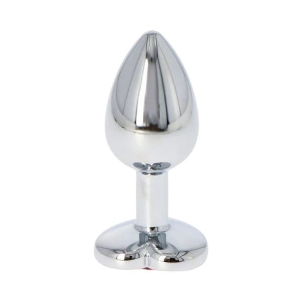Plug Heart Red Small anālie rotaļlietas 2 Toyz4Lovers Plug Heart Red Small analinis kaištis
