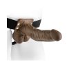 Fetish Fantasy Series 7 Hollow Strap-on With Balls Brown tusciaviduris dildo