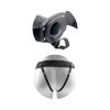 Real Rapture Air Feeling Black 8 tikroviskas dildo