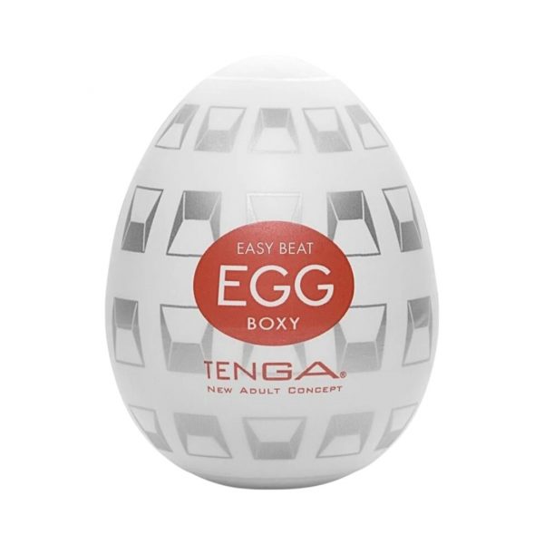 Egg Boxy tenga masturbatori 1 Tenga Egg Boxy kiseninis masturbatorius