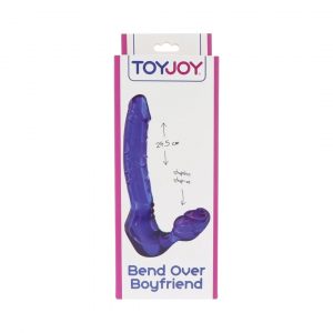 Bend Over Boyfriend bezjostu strap on 1 ToyJoy Bend Over Boyfriend dildo be dizeliu