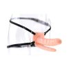 dvigubas dildo Fetish Fantasy 6 Double Hollow Strap-On