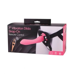 Seven Cretions 7” Vibration Dildo Strap-On strap on 1 Seven Cretions 7'' Vibration Dildo Strap-On dildo su diržais