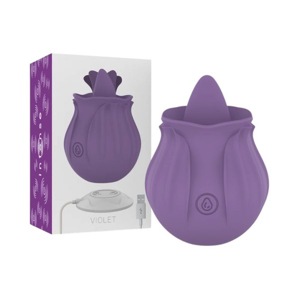 Violet Clit Stimulator vibratori 1 Intense Violet Clit Stimulator klitorio stimuliatorius