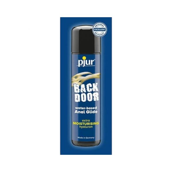 Back Door Comfort Water Anal Glide 2 ml pjur lubrikanti Back Door Comfort Water Anal Glide 2 ml lubrikanto meginelis