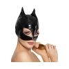 Black Level Vinyl Head Mask kauke moterims