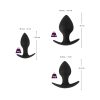 Black Velvets 3 Piece Anal Trainer Set analiniai kaiščiai 1