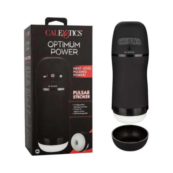Optimum Power Pulsar Stoker orālie masturbatori 1 Calexotics Optimum Power Pulsar Stoker vyriskas masturbatorius
