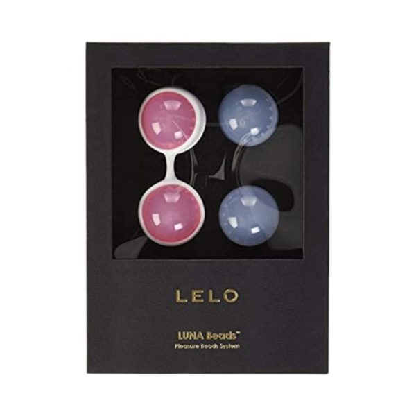 Luna Beads augstas kvalitātes vaginālās lodītes 1 Lelo Luna Beads kegelio kamuoliukai