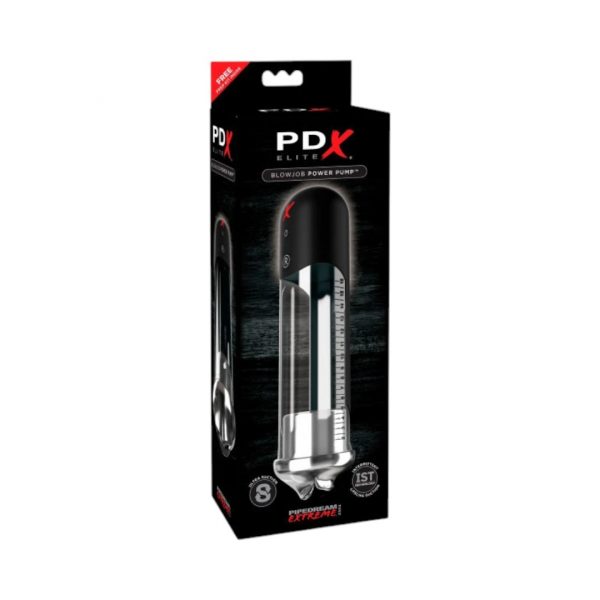 Blowjob Power Pump masturbatori 1 PDX Elite Blowjob Power Pump vyriskas masturbatorius