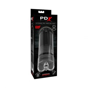Extender Pro Vibrating Pump penimās un vaginālās pompas 1 PDX Extender Pro Vibrating Pump penio pompa masturbatorius