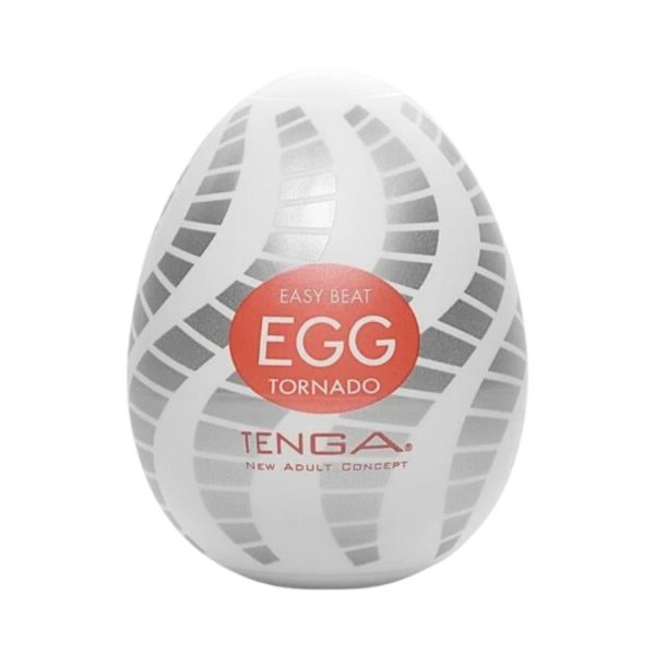 Egg Tornado masturbatori 1 Tenga Egg Tornado kišeninis masturbatorius
