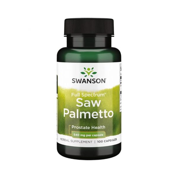 Swanson Saw Palmetto afrodiziaki Swanson Saw Palmetto 100 kaps. maisto papildas