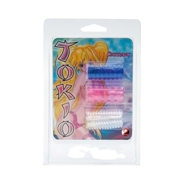 Tokyo Sleeves gredzeni un uzmavas 1 Tokyo Sleeves penio žiedai movos