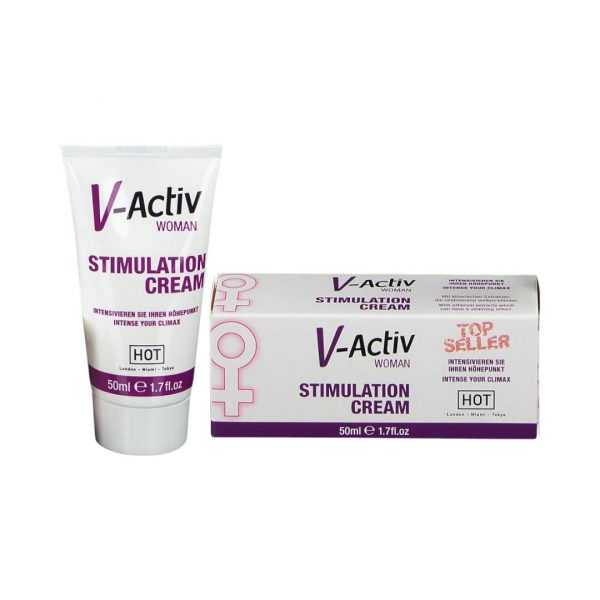 V-Activ Woman Stimulation Cream afrodiziaki V-Activ Woman Stimulation Cream stimuliuojantis gelis