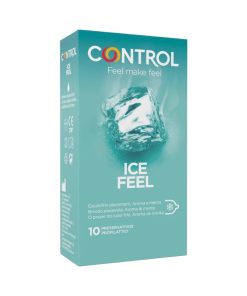 Control Ice Feel 10 шт. Охлаждающие презервативы 3 Control Ice Feel 10 vnt. šaldantys prezervatyvai