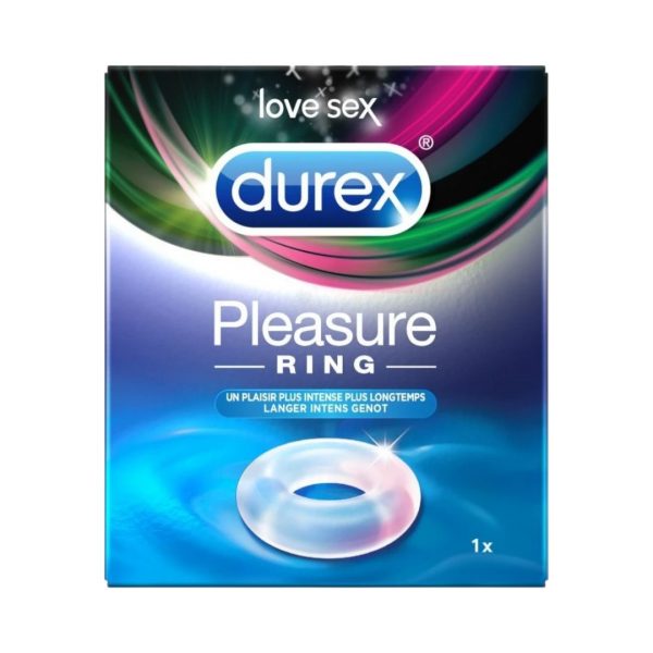 Pleasure Ring gredzeni un uzmavas 1 Durex Pleasure Ring penio žiedas