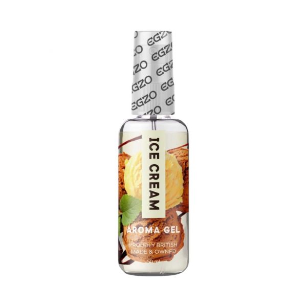 Egzo Aroma Gel Ice Cream orālie lubrikanti Egzo Aroma Gel Ice Cream oralinis lubrikantas