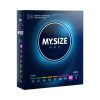 My.Size Pro 69 mm 3 шт. Презервативы my.size pro 3 My.Size Pro 69 mm 3 vnt. prezervatyvų dėžutė