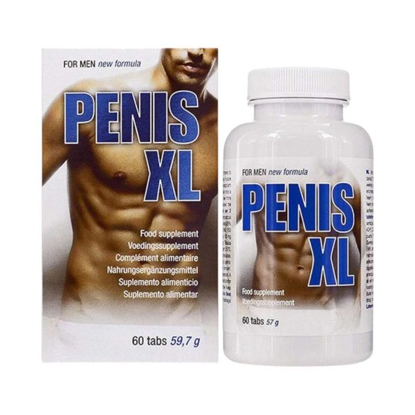 Penis XL 60 tabs. potences un erekcijas uzlabošanai Penis XL 60 tabs. maisto papildas vyrams