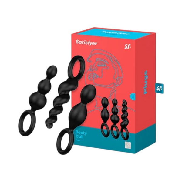 Booty Call anālo rotaļlietu komplekti 1 Satisfyer Booty Call analiniai kaisciai