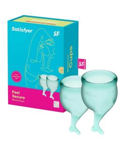 Feel Secure 2 gab. higiēnas līdzekļi Satisfyer Feel Secure 2 vnt. menstruacines taurelės