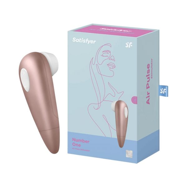 Number One klitora stimulētāji 1 Satisfyer Number One klitorio stimuliatorius