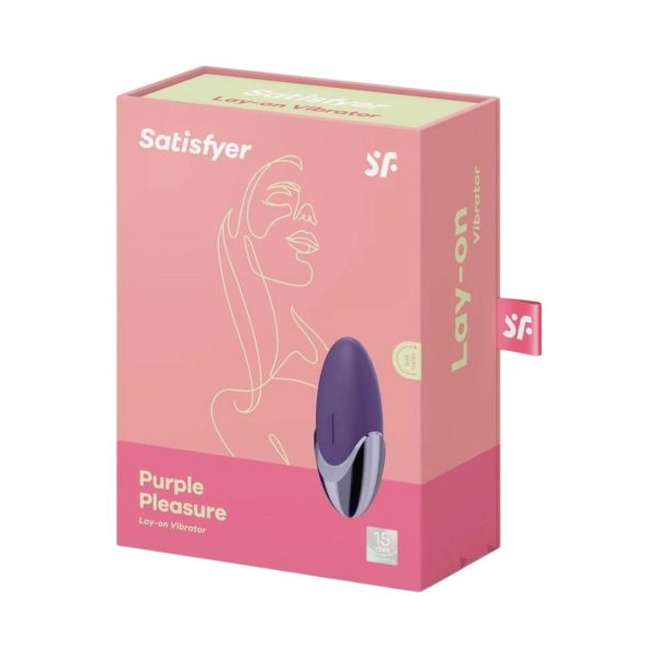 Purple Pleasure klitora stimulētāji 1 Satisfyer Purple Pleasure klitorio stimuliatorius