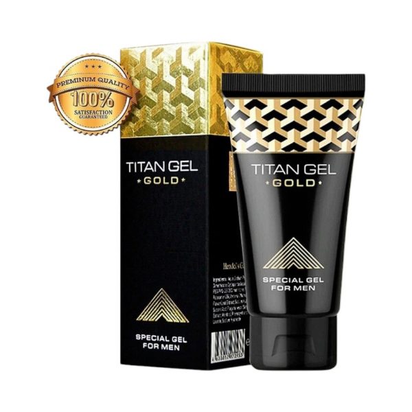 Titan Gel Gold afrodiziaki Titan Gel Gold gelis vyrams