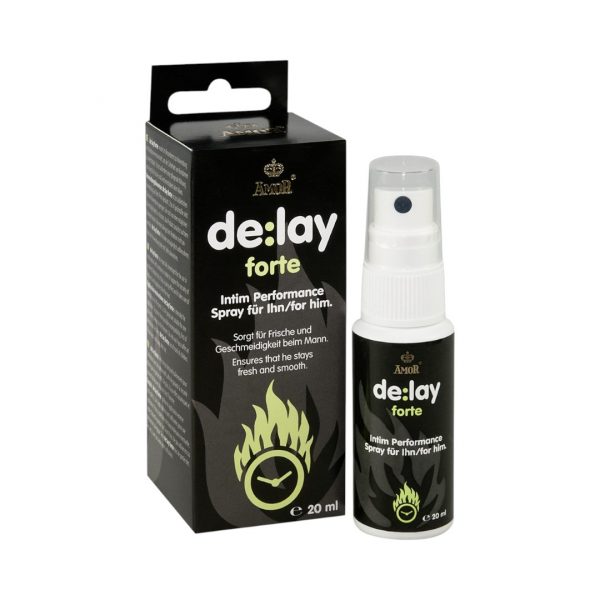 Delay Forte afrodiziaki Delay Forte purskiklis vyrams
