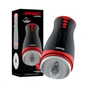 Jamyjob JANGO Compression And Vibration Masturbator masturbatori 7 Jamyjob JANGO Compression And Vibration Masturbator masturbatorius