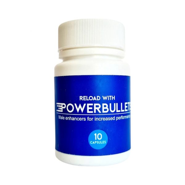 Power Bullets 10 gab. potences un erekcijas uzlabošanai Power Bullets 10 vnt maisto papildas vyrams
