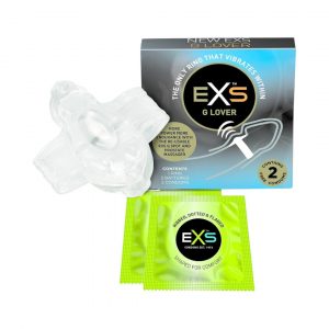 G-Lover vibrējošie dzimumlocekļa gredzeni 1 EXS G-Lover vibro žiedas