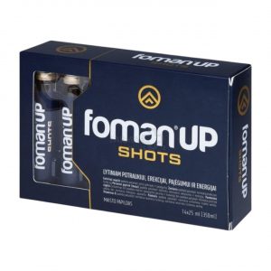 Foman UP Shots 25 ml x 14 gab potences un erekcijas uzlabošanai 2 Foman UP Shots 25 ml x 14 vnt. maisto papildas vyrams