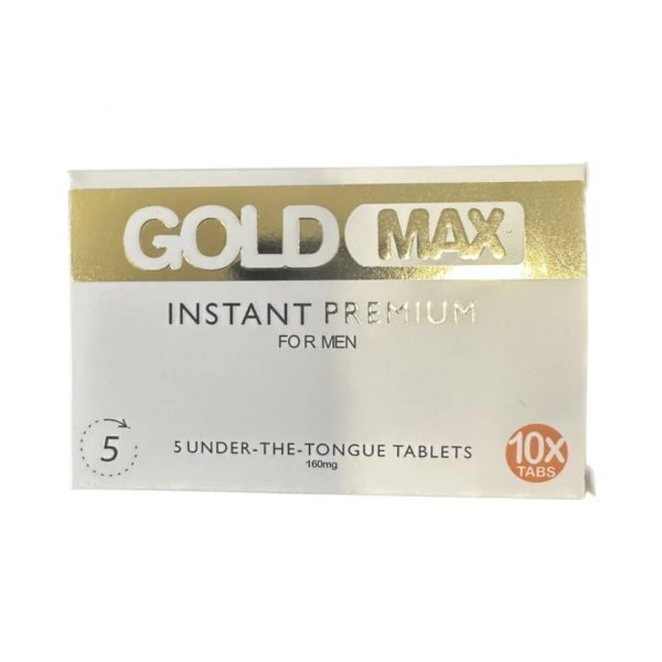 Gold Max Instant Premium 10 tab. potences un erekcijas uzlabošanai Gold Max Instant Premium 10 tab. maisto papildas