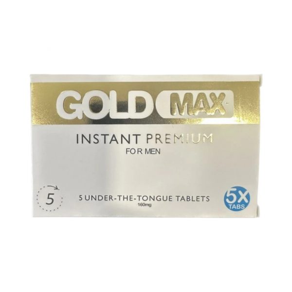 Gold Max Instant Premium 5 kaps. potences un erekcijas uzlabošanai Gold Max Instant Premium 5 kaps. maisto papildas vyrams