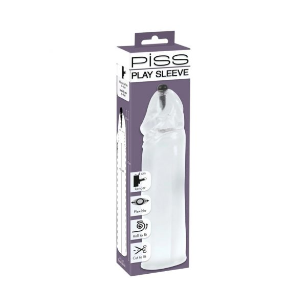 Piss Play Sleeve gredzeni un uzmavas 1 Piss Play Sleeve penio mova