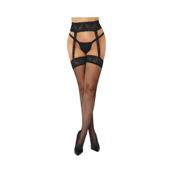Daring Fishnet Garterbelt Stockings kosmētika 1 Daring Fishnet Garterbelt Stockings kojines