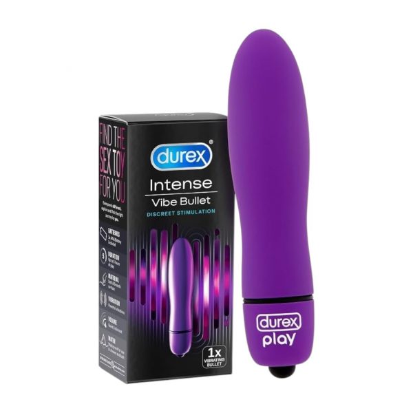 Intense Delight Bullet vibratori 4 Durex Intense Delight Bullet mini vibratorius