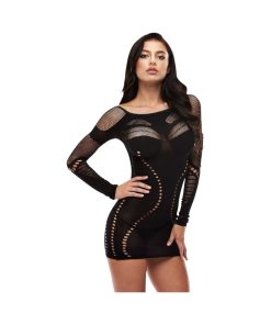 Long Sleeve Mini Dress seksīgās kleitas lapdance Long Sleeve Mini Dress